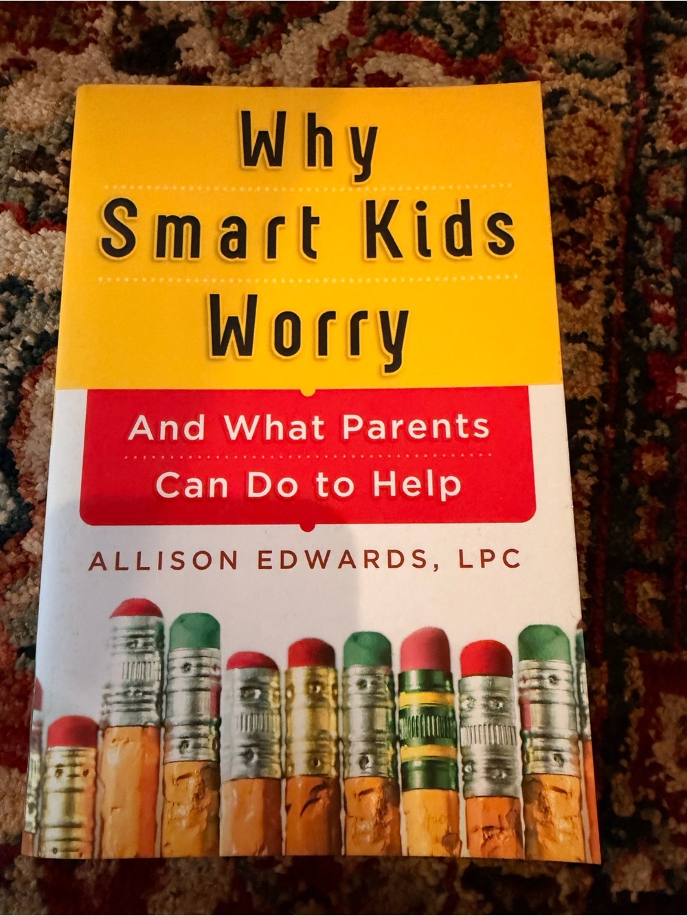 Why Smart Kids Worry - Yellow and Red Educational Parenting Guide